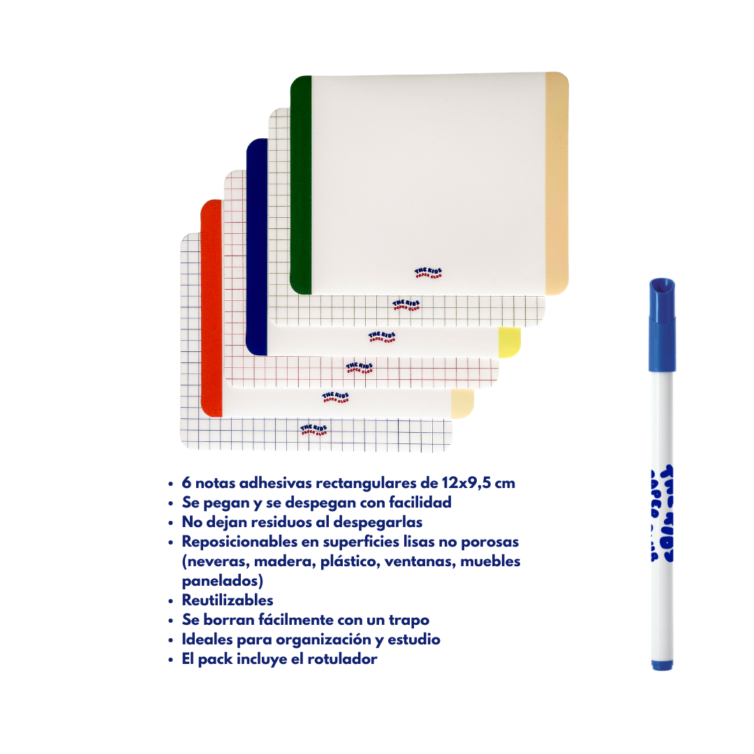Pack Notas Sticky - Set de 6